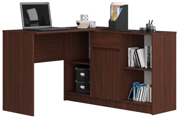 Kutni PC stolić Bahadur (wenge)