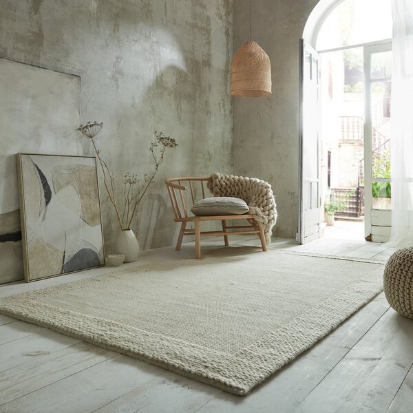 Bež vuneni tepih 230x160 cm Rue - Flair Rugs