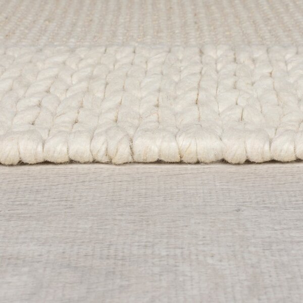 Bež vuneni tepih 230x160 cm Rue - Flair Rugs