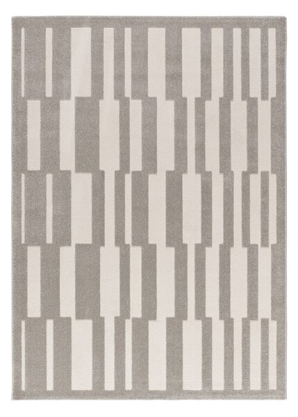 Krem/smeđe-sivi tepih 80x150 cm Baresa – Universal