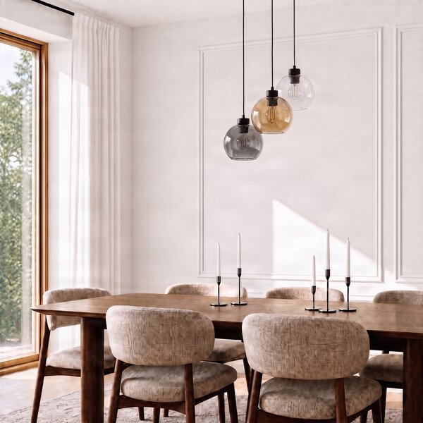 Viseće Svjetiljka TK Lighting, Cubus, prigušiv, Višebojno, Dnevna soba, Staklo, Moderan