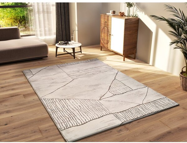 Krem tepih 80x120 cm Ceres – Universal