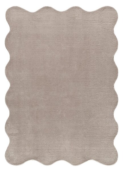 Smeđe-sivi periv tepih 160x230 cm Mellow – Universal