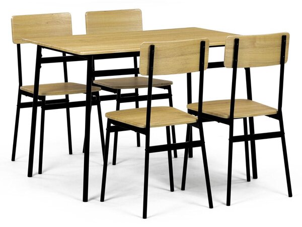 Blagovaonski set Anasagasti 2 (divlji hrast) (za 4 osobe)