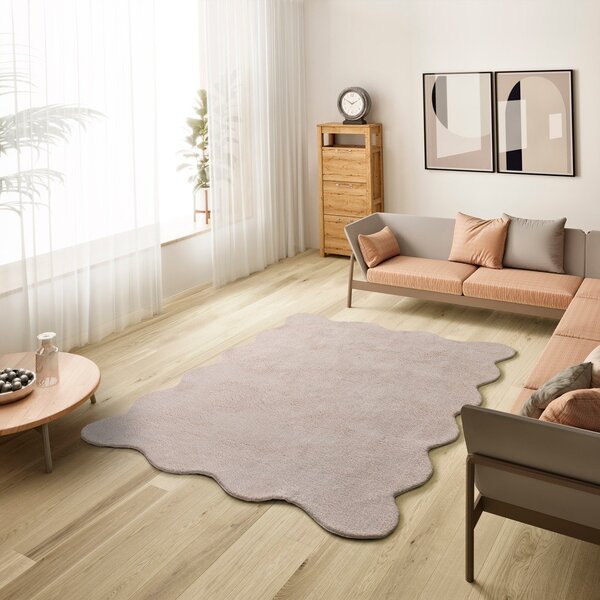 Prljavo rozi periv tepih 160x230 cm Mellow – Universal