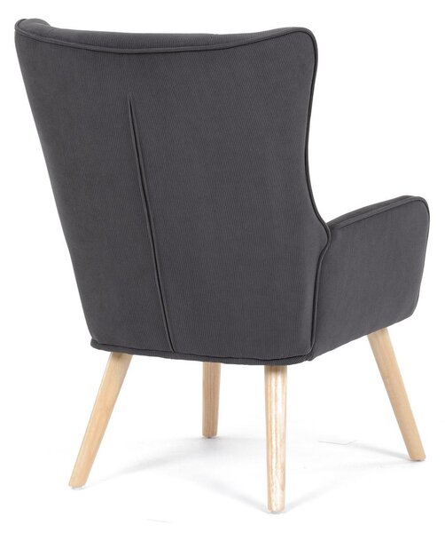 Fotelja Atribuian (tamnosiva)