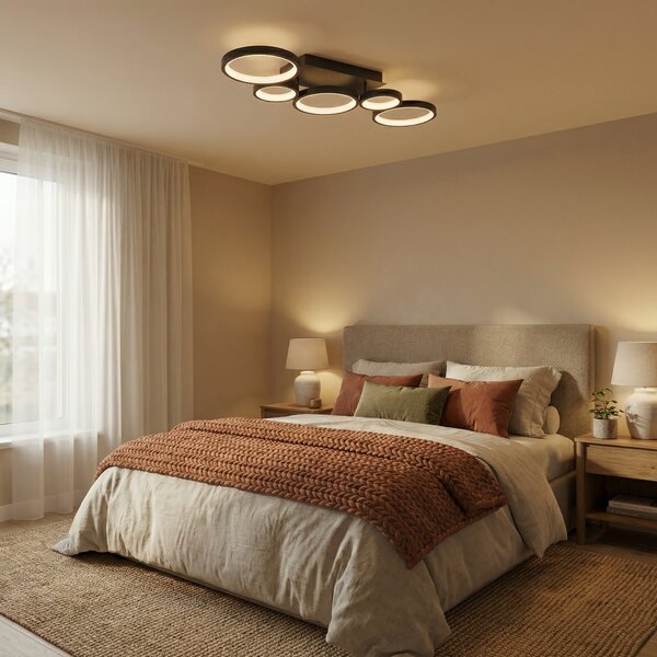 Stropna lampa LED APP1913-C Black