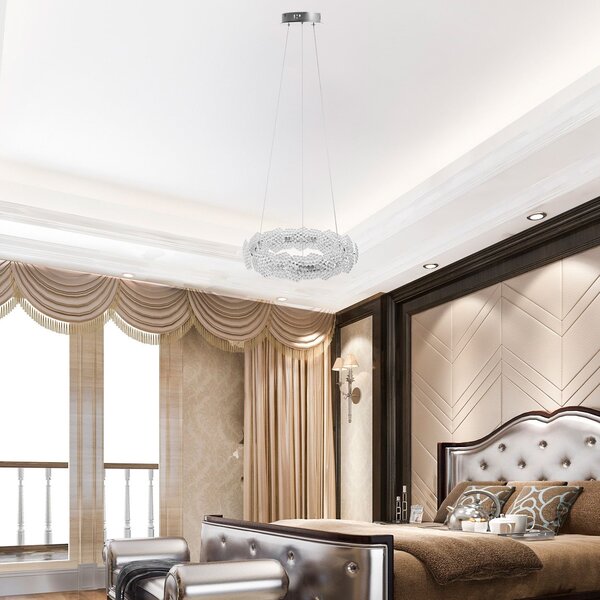 LED svijetiljka MS016-CP Chrome 47cm