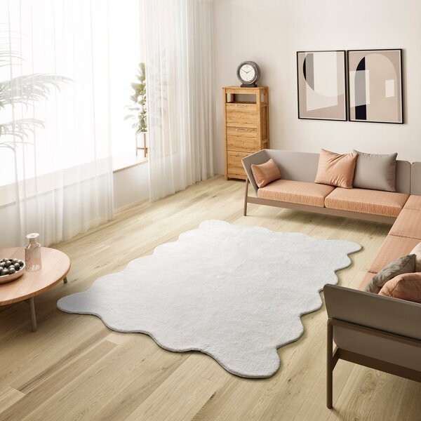 Bijeli periv tepih 160x230 cm Mellow – Universal