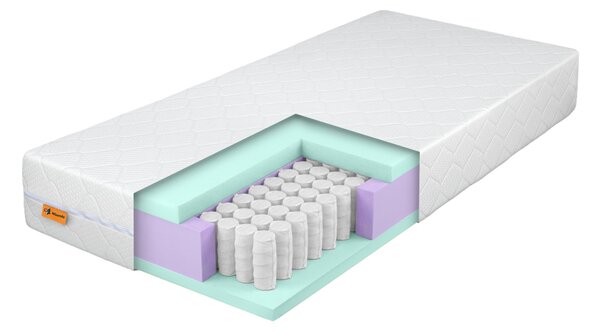 Wilsondo Medicinski madrac s džepićastim oprugama i Aloe Verom Zendream 80×200
