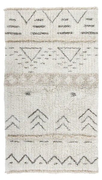 Krem periv/ručno rađen vunen tepih 80x140 cm Lakota Day – Lorena Canals