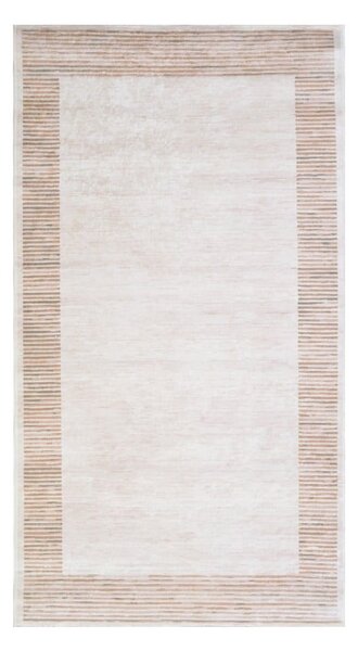 Smeđe-bež tepih Vitaus Hali Ruto, 50 x 80 cm