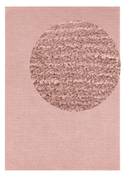 Ružičasti tepih metvice Rugs SuperSoft, 120 x 170 cm