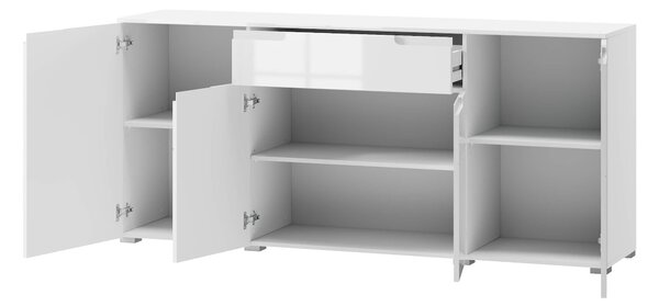 Komoda Sallosa 36 (bijela + bijeli sjaj)