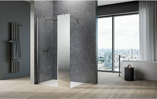 Camargue Meran Mix & Match Tuš stijena W2 (Š x V: 57 x 200 cm, Premazano, Zrcalna)