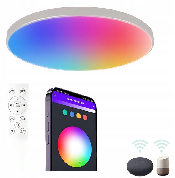 24W Smart LED WiFi lampica za opskrbu 32cm RGBCW Tuya Alexa Google Assistant