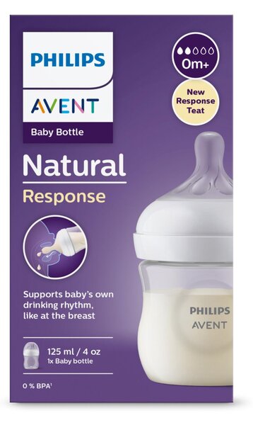 AVENT plastična bočica 125ml Natural Response