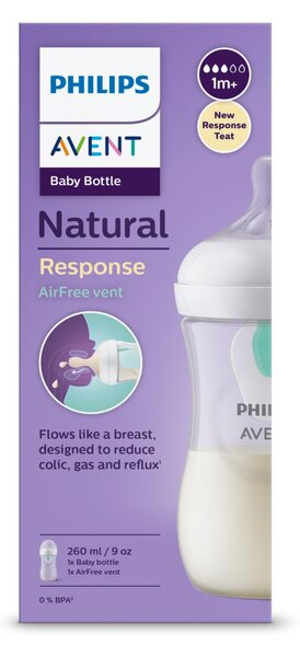 AVENT plastična bočica 260ml AFV Natural Response