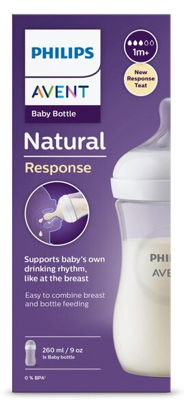 AVENT plastična bočica 260ml Natural Response