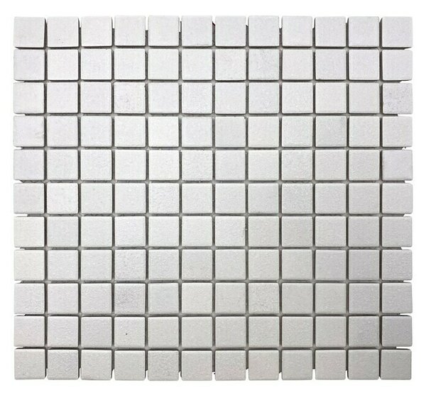 Mozaik pločica Quadrat Uni AT101 (32,6 x 30 cm, Bijele boje, Mat)