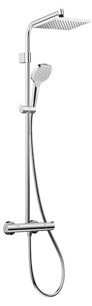 Hansgrohe Sustav tuš garniture Moventa E 230 (Broj vrsta mlaza: 1 Kom., Krom)