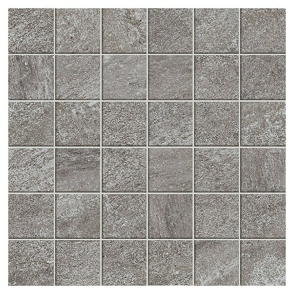 Atlas Concorde Solution Regent Mozaik pločica Regent Silver (30 x 30 cm, Debljina: 8 mm, Srebrnosive boje, Mat)