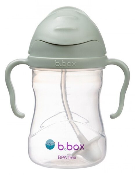B.BOX čašica Sippy cup bočica sa slamkom sage 0,24 l BX200210