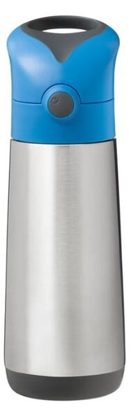 B.BOX Termo bočica sa slamkom, 500ml - blue slate
