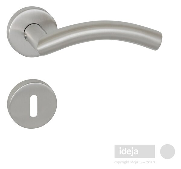 Kvaka Ring brušeni inox <span>rozeta ključ, cilindar ili wc</span> Ključ