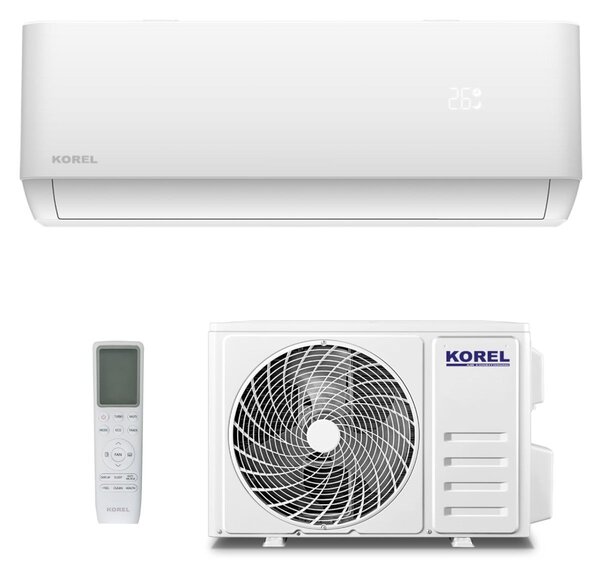 KOREL KLIMA UREĐAJ 3,4kW KTP-12 - OLYMP, za prostor do 35m2, A++ energetska klasa, Wi-Fi, R32