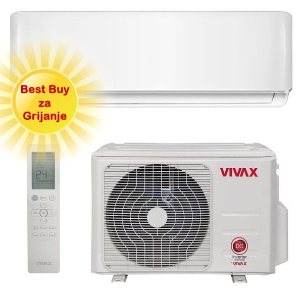 Vivax klima uređaj 2,64kW ACP-09CH25AERI+ - R+ design, za prostor do 30m2, A+++ energetska klasa