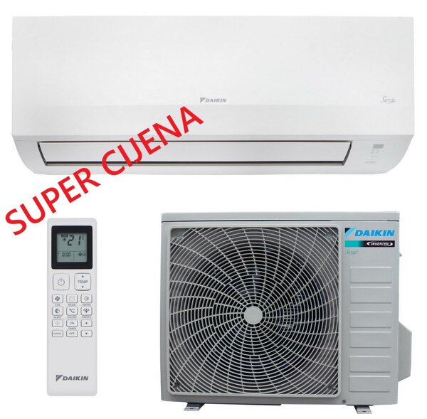 DAIKIN KLIMA UREĐAJ 3,5 kW - ATXC35E/ARXC35E - Siesta, za prostor do 35m2, A++ energetska klasa
