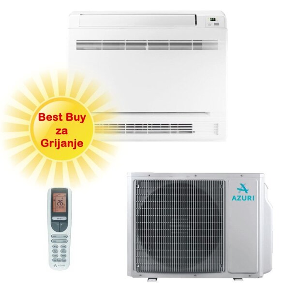 AZURI KLIMA UREĐAJ 2,7kW AZI-FO25VD - podna, za prostor do 25m2, A++ energetska klasa, Wi-Fi