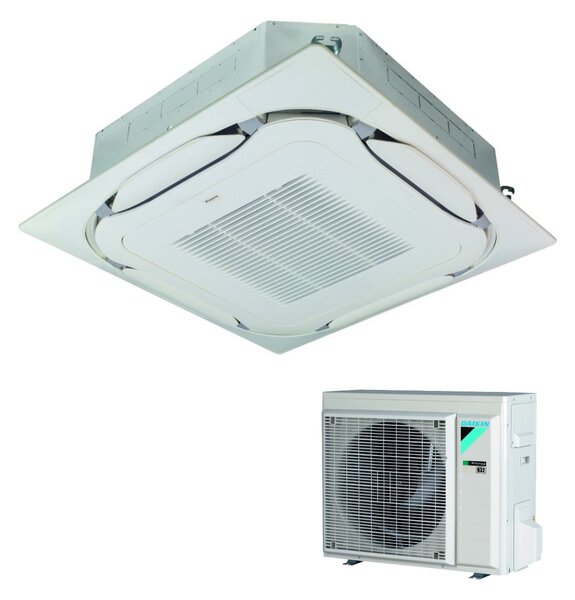 Daikin kazetni klima uređaj 3,5kW DAIKIN FCAG35B/RXM35 za prostor do 35m2, A++ energetska klasa