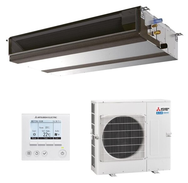 Mitsubishi Electric klima uređaj 12,1kW PEAD-SM125JAL/SUZ-SM125VKA, za prostor do 120m2, A energetska klasa