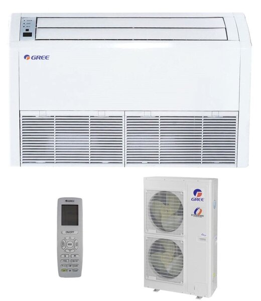 Gree podno-podstropni klima uređaj 12,1kW GUD125ZD(A-S)/GUD125W(NhA-S), za prostor do 120m2, A++ energetska klasa