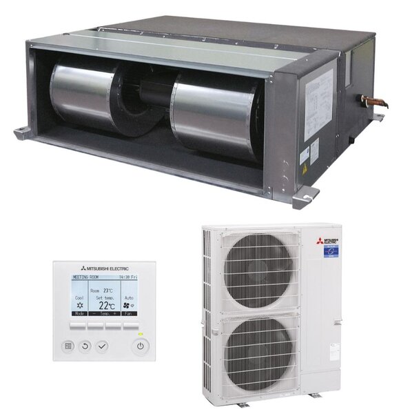 Mitsubishi Electric klima uređaj 19kW PEA-RP200WKA/PUHZ-ZRP200YKA, za prostor do 190m2, D energetska klasa