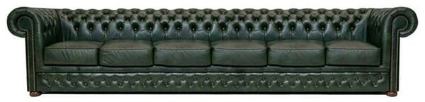 Chesterfield Garnitura First Class Leather | 6-sjedišta | Cloudy Green