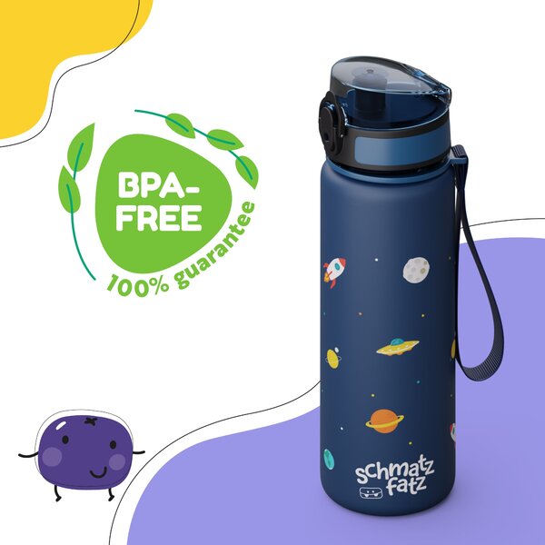 Klarstein Schmatzfatz, boca za piće, boca za sport, 500 ml, 24 cm, tritan