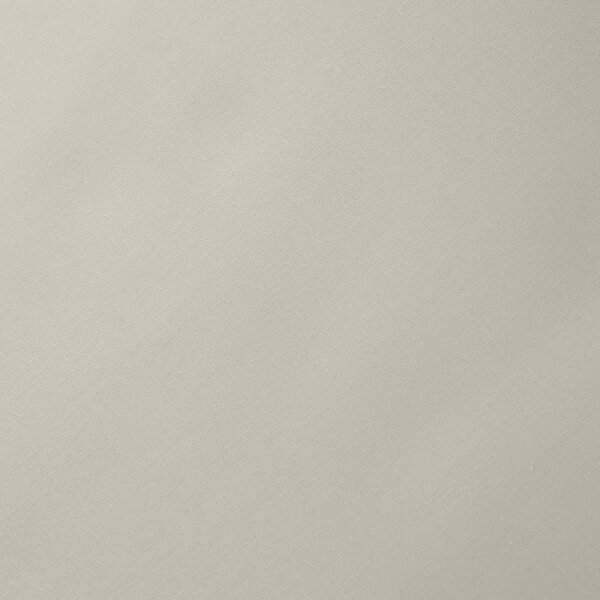 Bež plahta s gumom od pamučnog perkala 185x200 cm Cotton Percale – Bianca