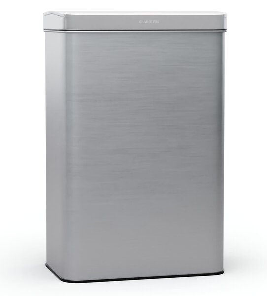 Klarstein Touchless, kanta za smeće sa senzorom, 60 L, nehrđajući čelik, Soft-Close zatvaranje, baterijsko napajanje, LED zaslon, tajmer