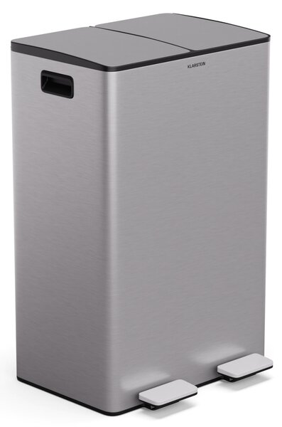 Klarstein EcoVista, kanta za otpatke s komposterom, 60 l + 3 l/kanta + komposter, Soft-Close