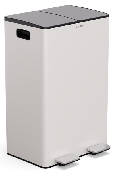 Klarstein EcoVista, kanta za otpatke s komposterom, 60 l + 3 l/kanta + komposter, Soft-Close