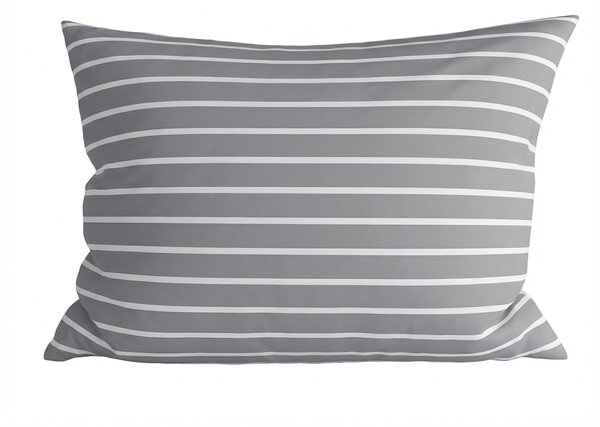 Pamučna jastučnica CAPRIVI 70x90 cm, siva