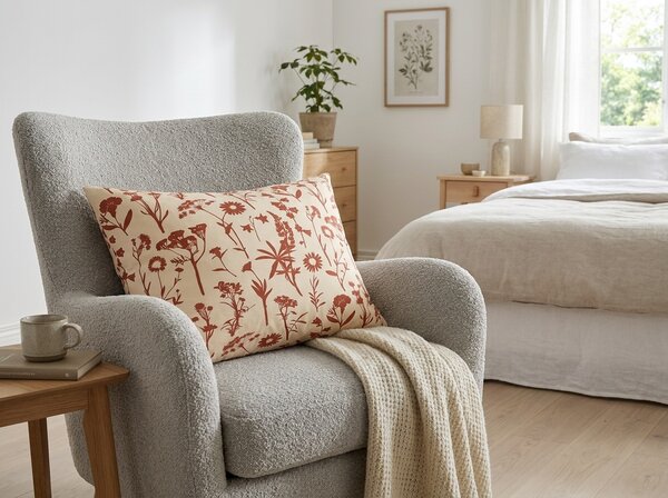 Jastučnica od mikrovlakana THALORA 70x90 cm, uzorkovana