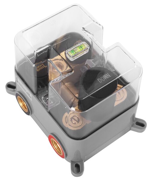 Ugradbeni tuš set Lungo Black Matt BOX