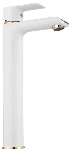 Rea Bloom White Gold Wysoka umivaonik slavina