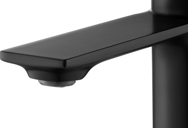 Rea Storm Black High slavina za umivaonik