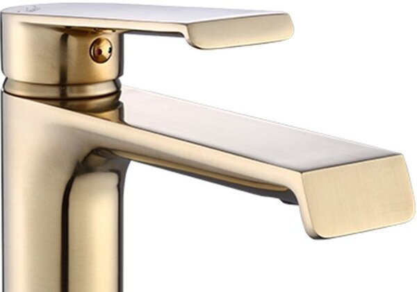Rea Hass Gold Brushed visoka miješalica za umivaonik