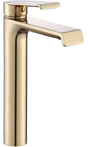 Rea Hass Gold Brushed visoka miješalica za umivaonik